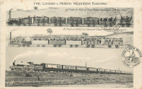 Железная дорога (поезда, паровозы, локомотивы, вагоны) - Три поезда L.N.W.R. 1837 и 1904 годов