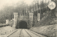 Железная дорога (поезда, паровозы, локомотивы, вагоны) - Железнодорожный туннель Шугборо близ Стаффорда в Англии