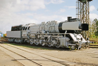 Железная дорога (поезда, паровозы, локомотивы, вагоны) - Немецкий грузовой паровоз BR50 3626 в бывшем депо Веймар
