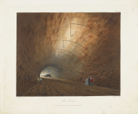 Железная дорога (поезда, паровозы, локомотивы, вагоны) - Железнодорожный туннель Ливерпуль-Манчестер