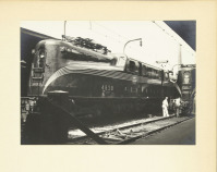 Железная дорога (поезда, паровозы, локомотивы, вагоны) - Новые электровозы N.4838 и N.4839 Пенсильвания где-то в США