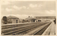 Железная дорога (поезда, паровозы, локомотивы, вагоны) - Станция Ардли Западной железной дороги в Оксфордшире