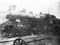 Железная дорога (поезда, паровозы, локомотивы, вагоны) - Пассажирский паровоз серии Су97-73