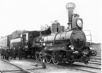 Железная дорога (поезда, паровозы, локомотивы, вагоны) - Паровоз серии Ов.6027