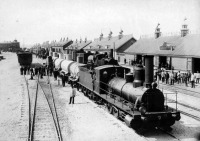 Железная дорога (поезда, паровозы, локомотивы, вагоны) - Станция Царицын,рыбные склады