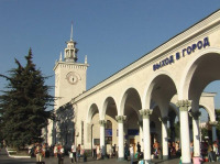 Железная дорога (поезда, паровозы, локомотивы, вагоны) - Вокзал ст.Симферополь