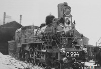 Железная дорога (поезда, паровозы, локомотивы, вагоны) - Пассажирский паровоз серии С.224