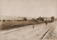 Железная дорога (поезда, паровозы, локомотивы, вагоны) - Паровозное депо на станции Саратов-Товарный