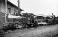 Железная дорога (поезда, паровозы, локомотивы, вагоны) - Поезд,в котором  Николай II следовал по Путиловскому заводу