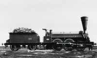 Железная дорога (поезда, паровозы, локомотивы, вагоны) - Паровоз Б.18 Санкт-Петербурго - Варшавской ж.д.