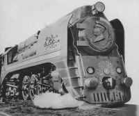 Железная дорога (поезда, паровозы, локомотивы, вагоны) - Пассажирский паровоз серии П36-0001