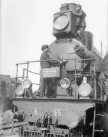 Железная дорога (поезда, паровозы, локомотивы, вагоны) - Паровоз серии Б.55 Закавказской ж.д.