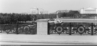 Минск - Минск. Свислочь с Захарьевского моста 1968, Белоруссия, Минск
