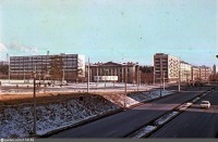 Минск - Партизанский проспект в январе 1973 г. (2)