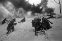 Войны (боевые действия) - Битва за Москву.Атака пехоты