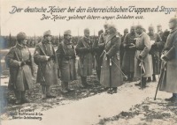 Войны (боевые действия) - Вильгельм II в австро-венгерских войсках, 1914-1918