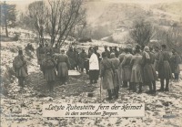 Войны (боевые действия) - Последние почести погибшим, Берген, 1914-1918