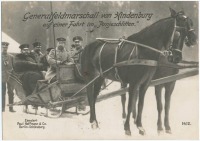 Войны (боевые действия) - Генерал- фельдмаршал фон Гинденбург, 1914-1918