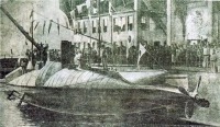 Корабли - Паровые подводные лодки Оттоманской империи.