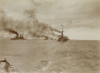 Корабли - Пиллау - Данциг. 12 сентября 1901г.