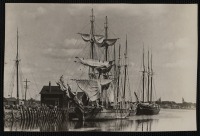 Корабли - Китобойный барк Грейхаунд, Нью-Бедфорд, 1900