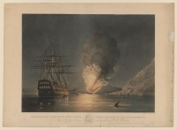 Корабли - Взрыв парового фрегата Миссури в Гибралтаре