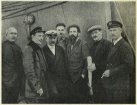 Корабли - Встреча экипажей ледоколов Челюскин и Красин