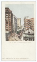 Чикаго - Чикаго. Ван Бурен Стрит, 1900