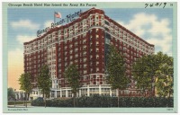 Чикаго - Чикаго. Отель Чикаго Бич Армии США, 1930-1945