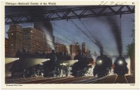 Чикаго - Чикаго. Железная дорога, 1930-1945