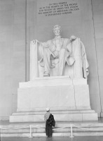 Вашингтон - “Washington, D.C. Inside the Lincoln Memorial.” США , Вашингтон (округ Колумбия)