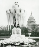 Вашингтон - Frozen Bartholdi Fountain США , Вашингтон (округ Колумбия)