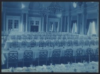 Вашингтон - Willard Hotel ballroom arranged for a banquet США , Вашингтон (округ Колумбия)