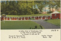 Штат Виргиния - Мотель Уэствуд, 14 миль от Вашингтона, Ферфакс, Виргиния