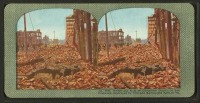 Сан-Франциско - Землетрясение 1906. Разрушения в районе Чайнатауна