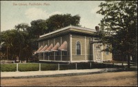Штат Массачусетс - Рослиндейл. Библиотека, 1900-1910