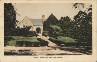 Штат Массачусетс - Нант. Библиотека, 1900-1905