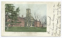 Штат Массачусетс - Амхерст. Колледж, церковь и общежитие, 1903