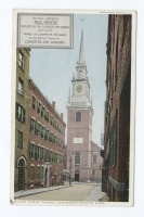 Бостон - Старая Северная церковь Христа, 1913