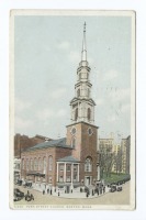 Бостон - Церковь Парк Черч-стрит, 1913