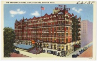 Бостон - Бостон. Отель Брансуик, 1930-1945