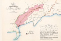 Карты стран, городов - Карта земель Азовского казачьего войска. 1858г.