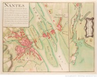 Карты стран, городов - Нант. Карта долины Луары, 1700-1799