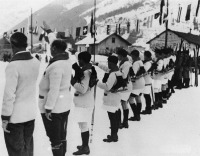 Спорт - Церемония Открытия Зимней Олимпиады 1924-го года.