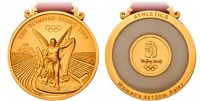 Медали, ордена, значки - Олимпийские наградные медали. Игры XXIX Олимпиады 2008 года в Пекине (Китай) 8 – 24 августа
