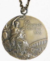 Медали, ордена, значки - Олимпийские наградные медали. Игры XX Олимпиады 1972 года в Мюнхене (ФРГ) 26 августа – 11 сентября