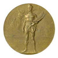 Медали, ордена, значки - Олимпийские наградные медали. Игры VII Олимпиады 1920 года в Антверпене (Бельгия) 20 апреля – 12 сентября