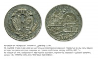 Медали, ордена, значки - Медаль сельскохозяйственной и промышленной выставки в Киеве