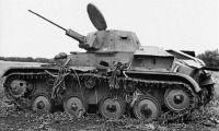 Военная техника - Легкий танк Т-60, подбитый во время боев в излучине Дона. Август 1942 года