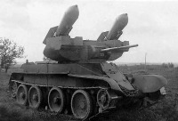 Военная техника - Советский экспериментальный   ракетный танк РБТ-5